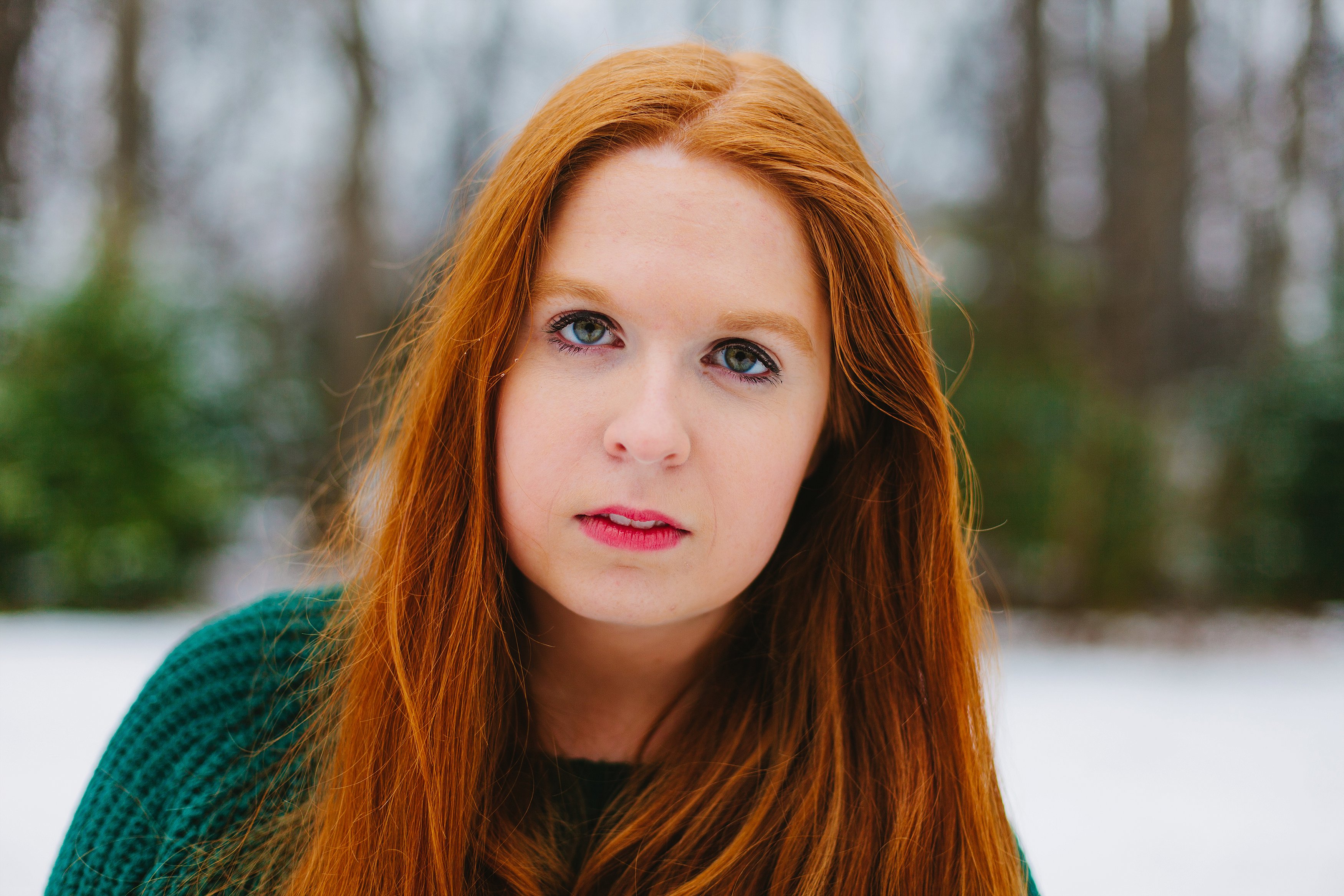 Angelika Johns Photography Winter Snowy Senior Shoot_0017.jpg