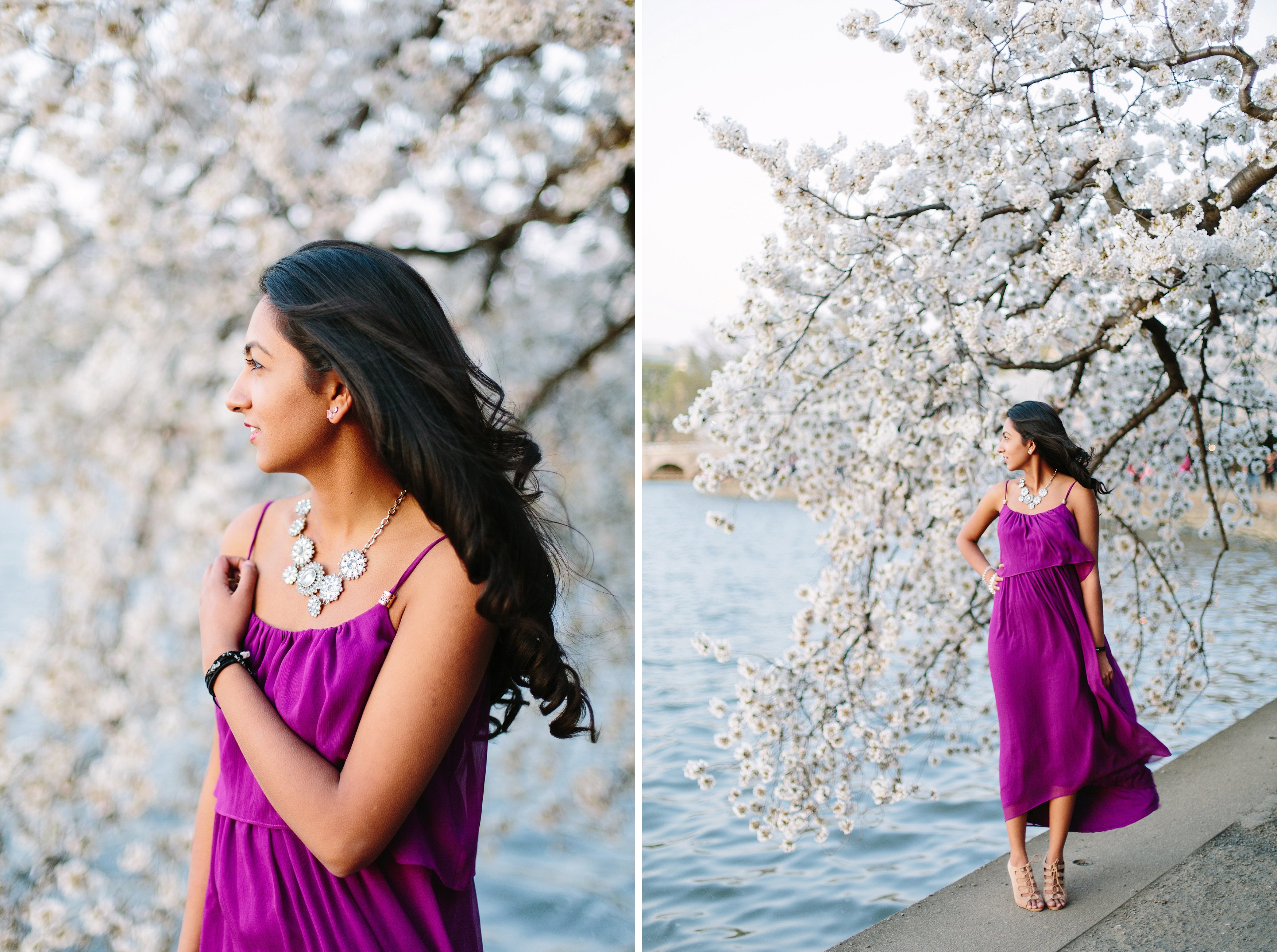 108A4954_Swathi and Tahia Tidal Basin Cherry Blossom Senior Shoot.jpg