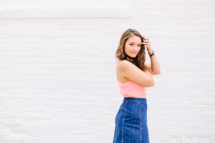 Hannah Payne | Georgetown Portrait Session | Angelika Johns Photography