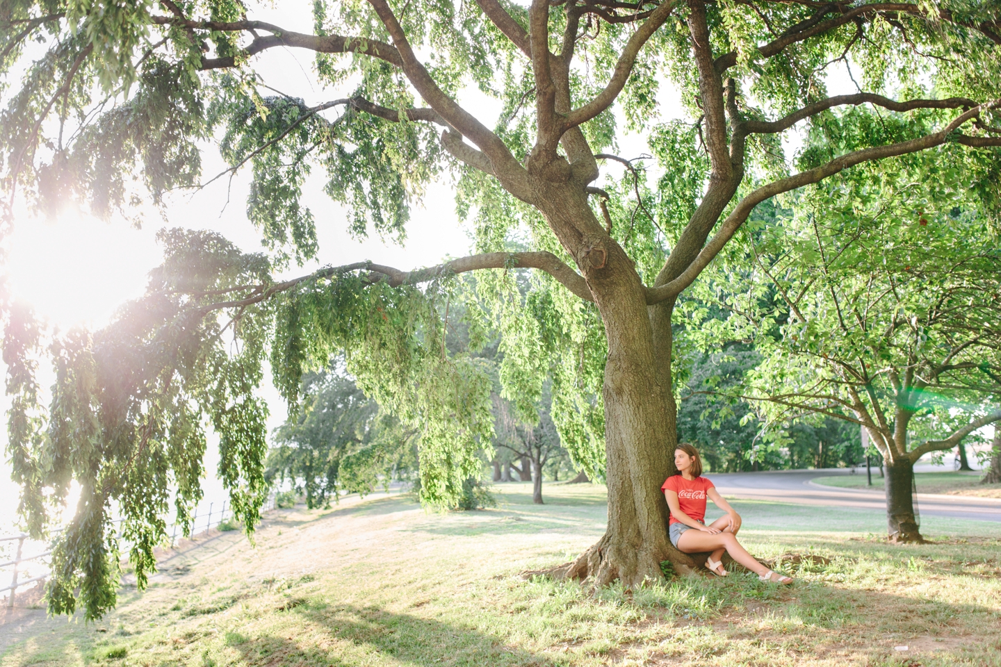 Mini Van Coca-Cola Tree Jefferson Memorial Tidal Basin DC Senior Session Elizabeth Gilmer_0695.jpg