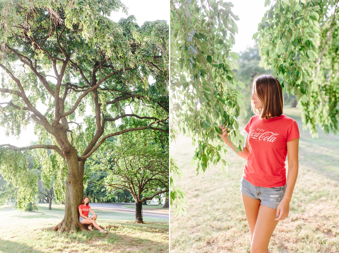 Mini Van Coca-Cola Tree Jefferson Memorial Tidal Basin DC Senior Session Elizabeth Gilmer_0711.jpg