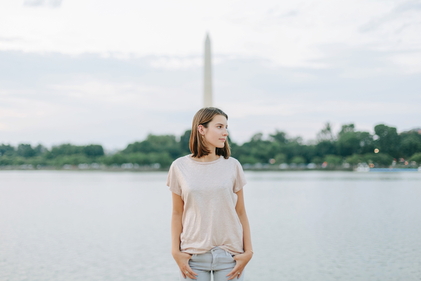 Mini Van Coca-Cola Tree Jefferson Memorial Tidal Basin DC Senior Session Elizabeth Gilmer_0773.jpg