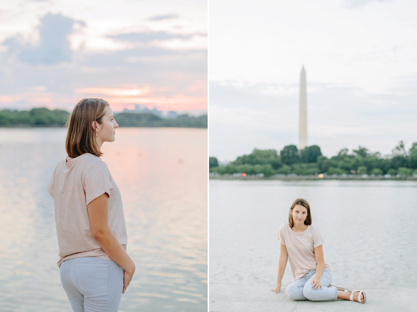 Mini Van Coca-Cola Tree Jefferson Memorial Tidal Basin DC Senior Session Elizabeth Gilmer_0775.jpg