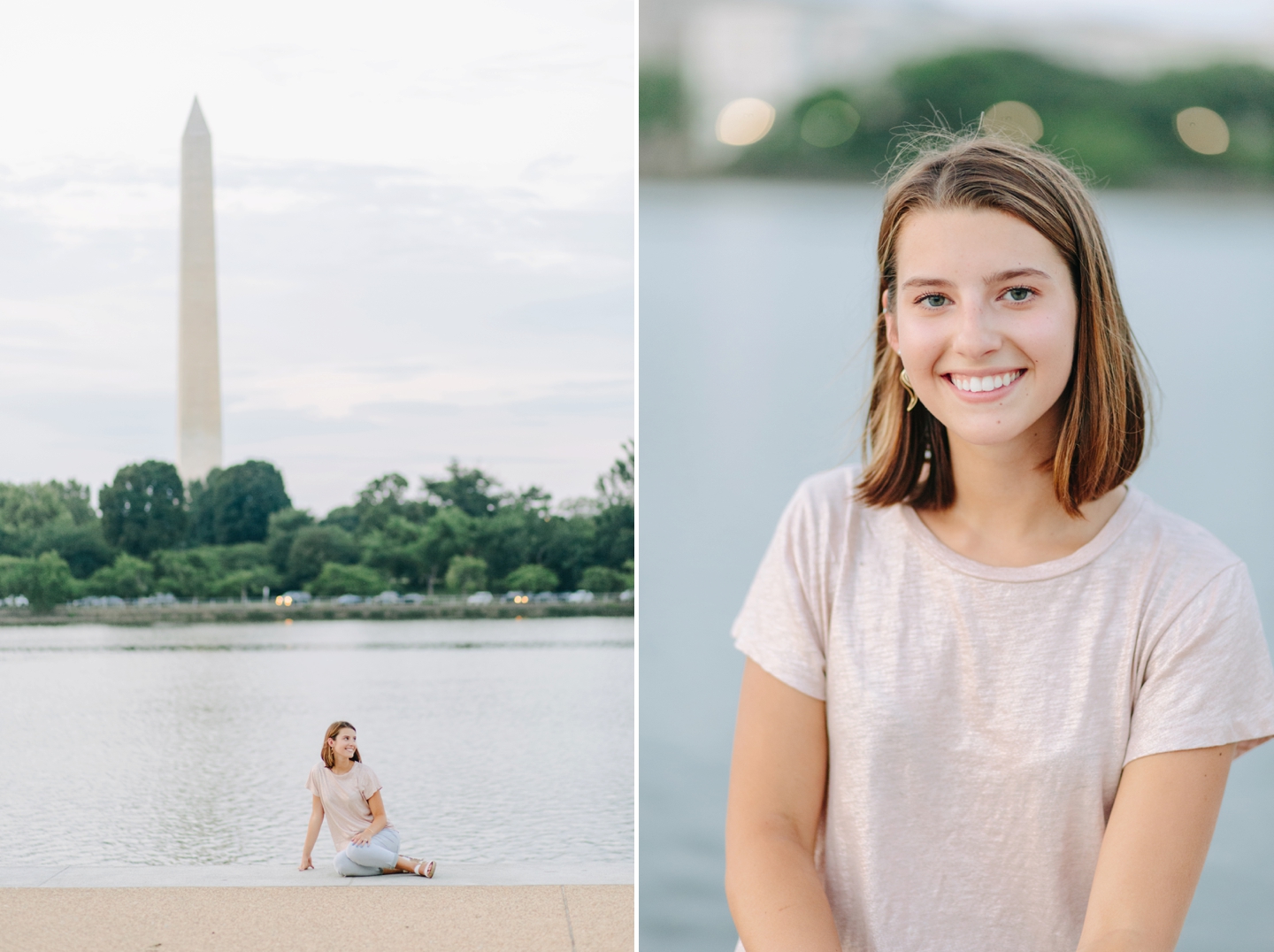 Mini Van Coca-Cola Tree Jefferson Memorial Tidal Basin DC Senior Session Elizabeth Gilmer_0784.jpg